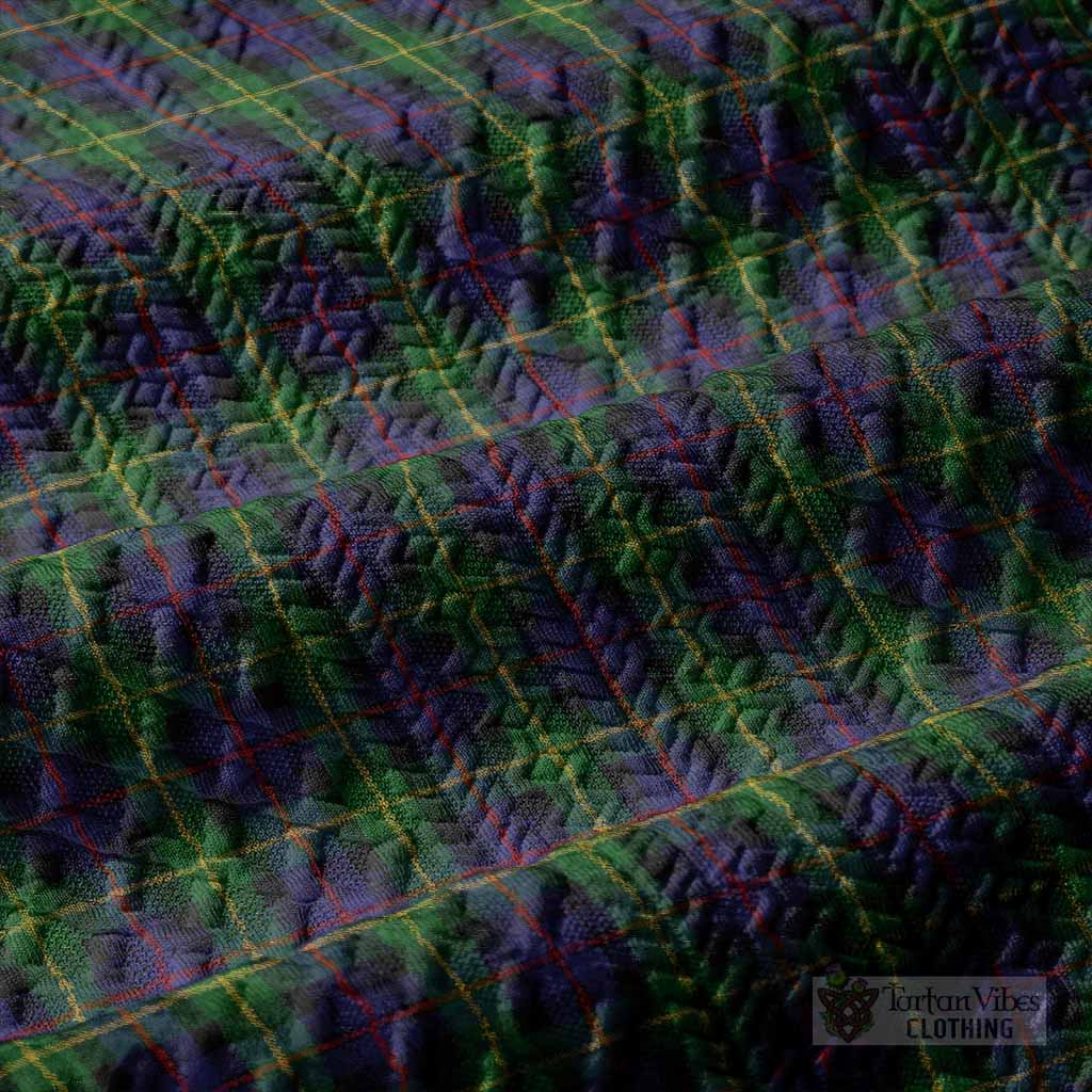 Farquharson Tartan Men’s Polo Sweater Top with Family Crest