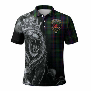 Farquharson Tartan Polo Shirt Roaring Lion Heritage