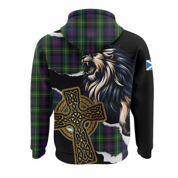 Farquharson Tartan Scottish Hoodie Lion Celtic Heritage