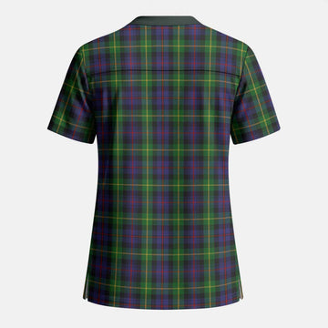 Farquharson Tartan Scrub Top - Tartan Vibes Clothing