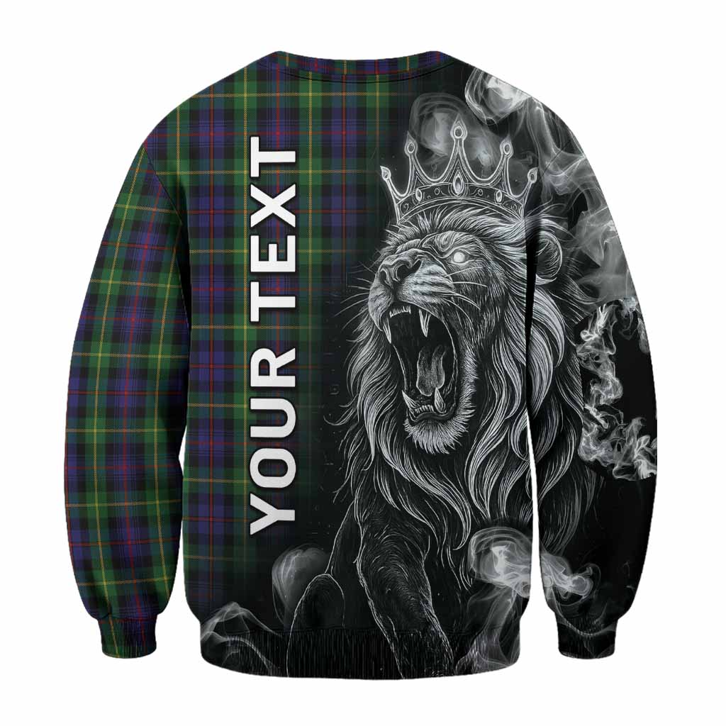 Farquharson Tartan Sweatshirt Roaring Lion Heritage