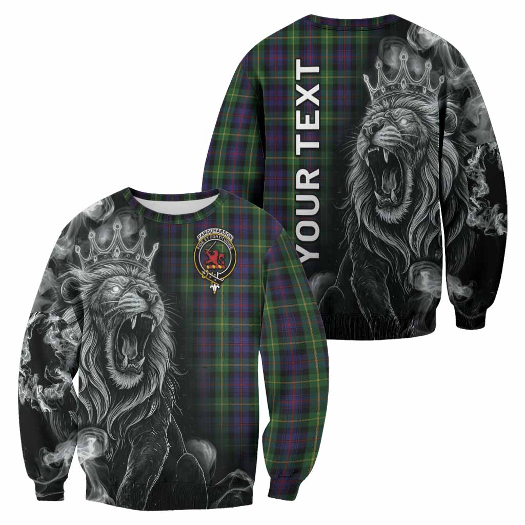Farquharson Tartan Sweatshirt Roaring Lion Heritage