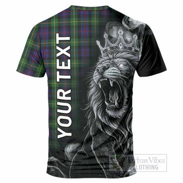 Farquharson Tartan T-Shirt Roaring Lion Heritage
