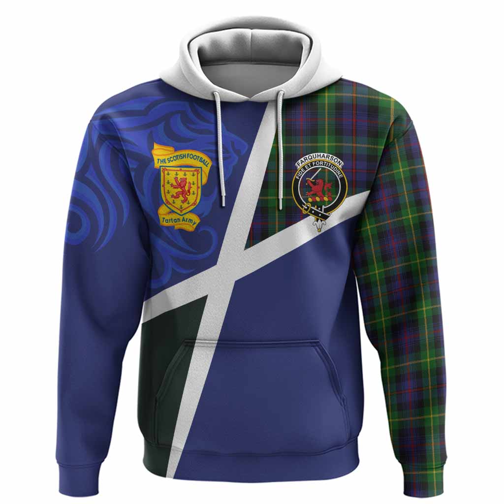 Farquharson The Scottish Football Crest Hoodie Lion-Tartan Army