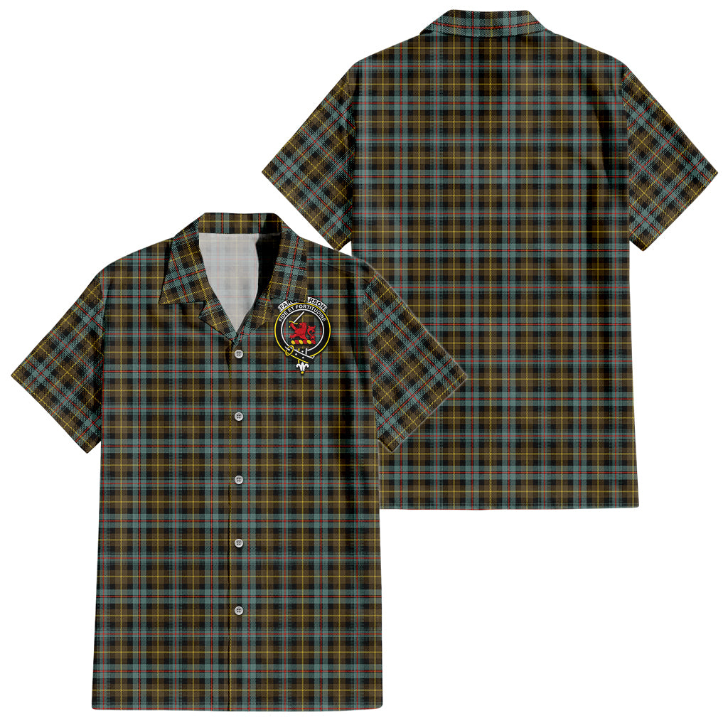 farquharson-weathered-tartan-short-sleeve-button-down-shirt-with-family-crest