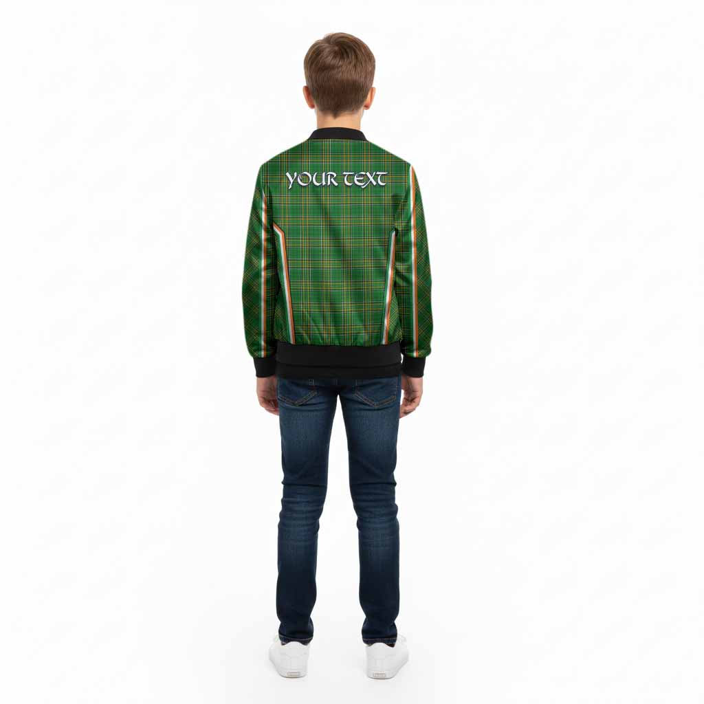 Farrell Irish Clan Coat of Arm Tartan Kid Bomber Jacket Flag Style