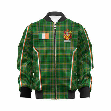 Farren Irish Clan Coat of Arm Tartan Kid Bomber Jacket Flag Style