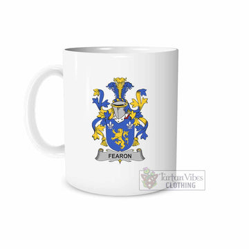 Fearon Irish Clan Coat of Arms Ceramic Mug