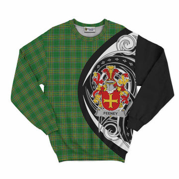 Tartan Vibes Clothing Feeney Irish Clan Sweatshirt Celtic Circle Style