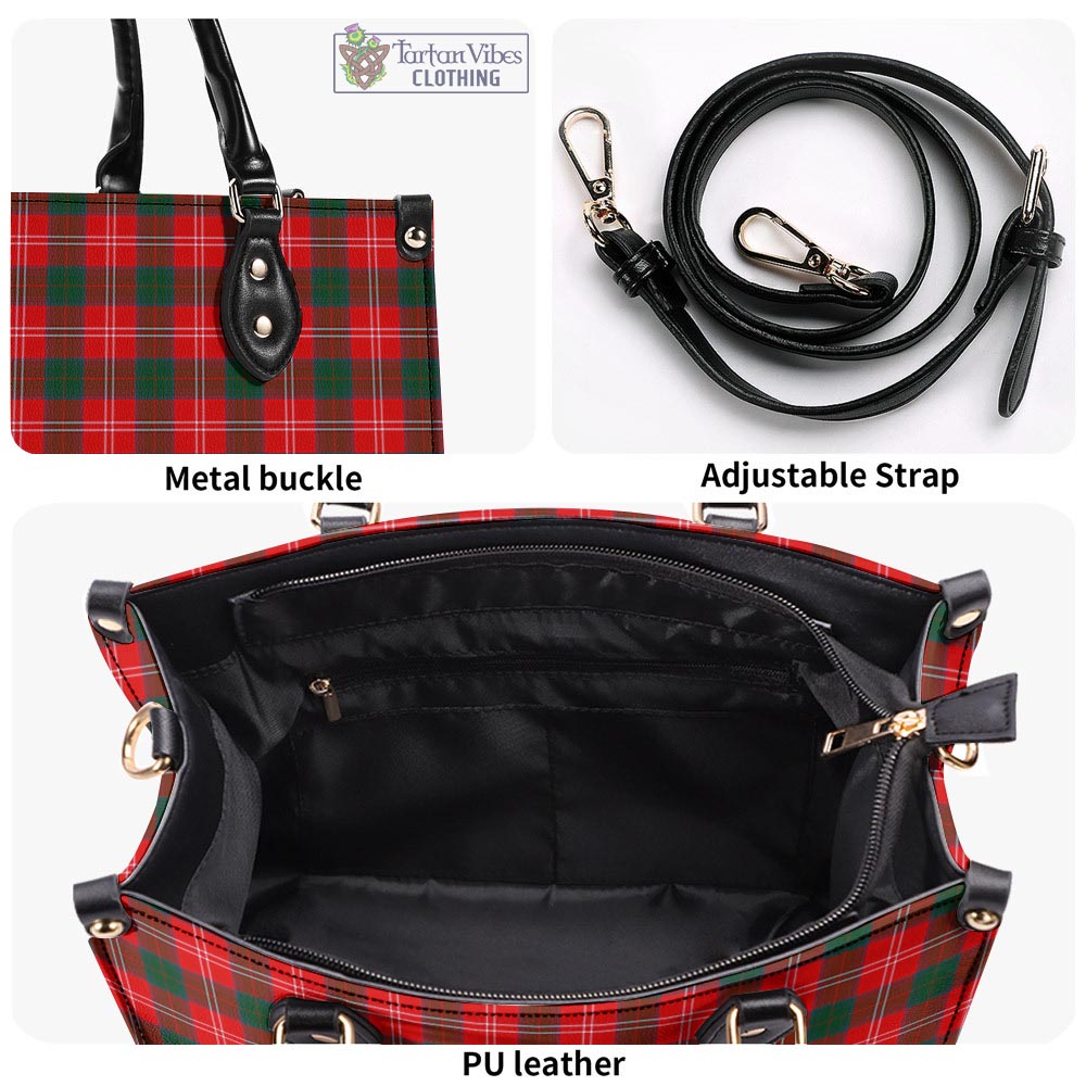 Fenton Tartan Luxury Leather Handbags - Tartan Vibes Clothing