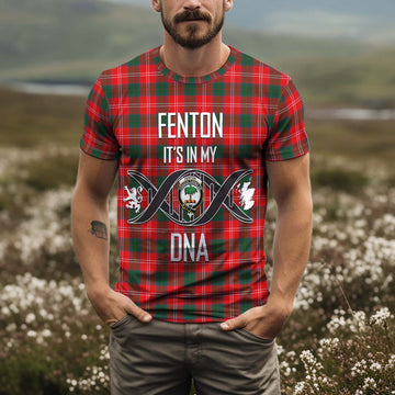 Fenton Tartan T-Shirt with Family Crest DNA In Me Style Kid's Shirt - Tartan Vibes Clothing