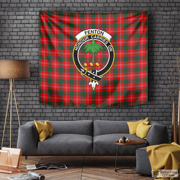Fenton Tartan Tapestry Wall Hanging and Home Decor for Room with Family Crest Tapestry - Tartan Vibes Clothing
