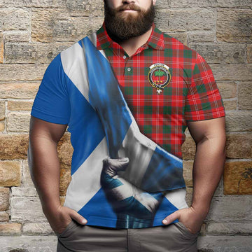 Fenton Tartan Polo Shirt with Family Crest Scotland Patriotic Style Kid - Tartan Vibes Clothing