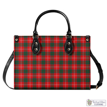 Fenton Tartan Luxury Leather Handbags L - Tartan Vibes Clothing