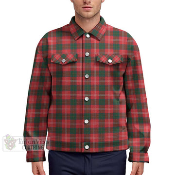 Fenton Tartan Unisex Lapel Cotton Jacket Unisex - Tartan Vibes Clothing