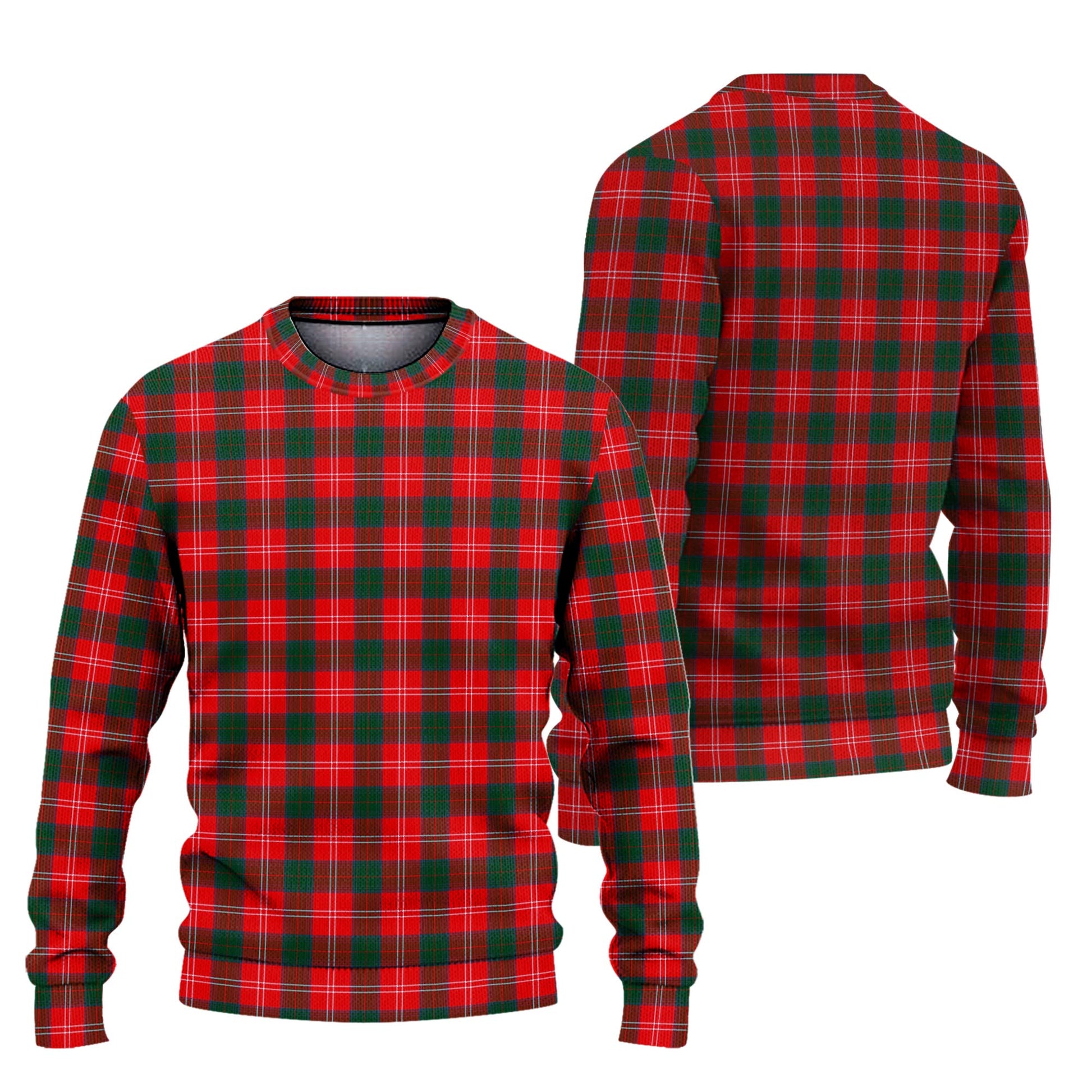 Fenton Tartan Ugly Sweater Unisex - Tartan Vibes Clothing