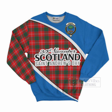 Fenton Family Crest Tartan Sweatshirt Celebrate Saint Andrew's Day in Style Unisex - Tartan Vibes Clothing