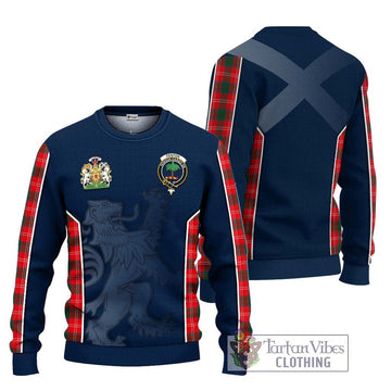 Fenton Tartan Ugly Sweater with Family Crest and Lion Rampant Vibes Sport Style Unisex - Tartan Vibes Clothing