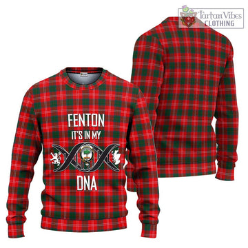 Fenton Tartan Ugly Sweater with Family Crest DNA In Me Style Unisex - Tartan Vibes Clothing