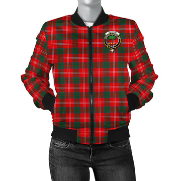 Fenton Tartan Bomber Jacket with Family Crest - Tartan Vibes Clothing