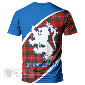 Fenton Family Crest Tartan T-Shirt Celebrate Saint Andrew's Day in Style - Tartan Vibes Clothing