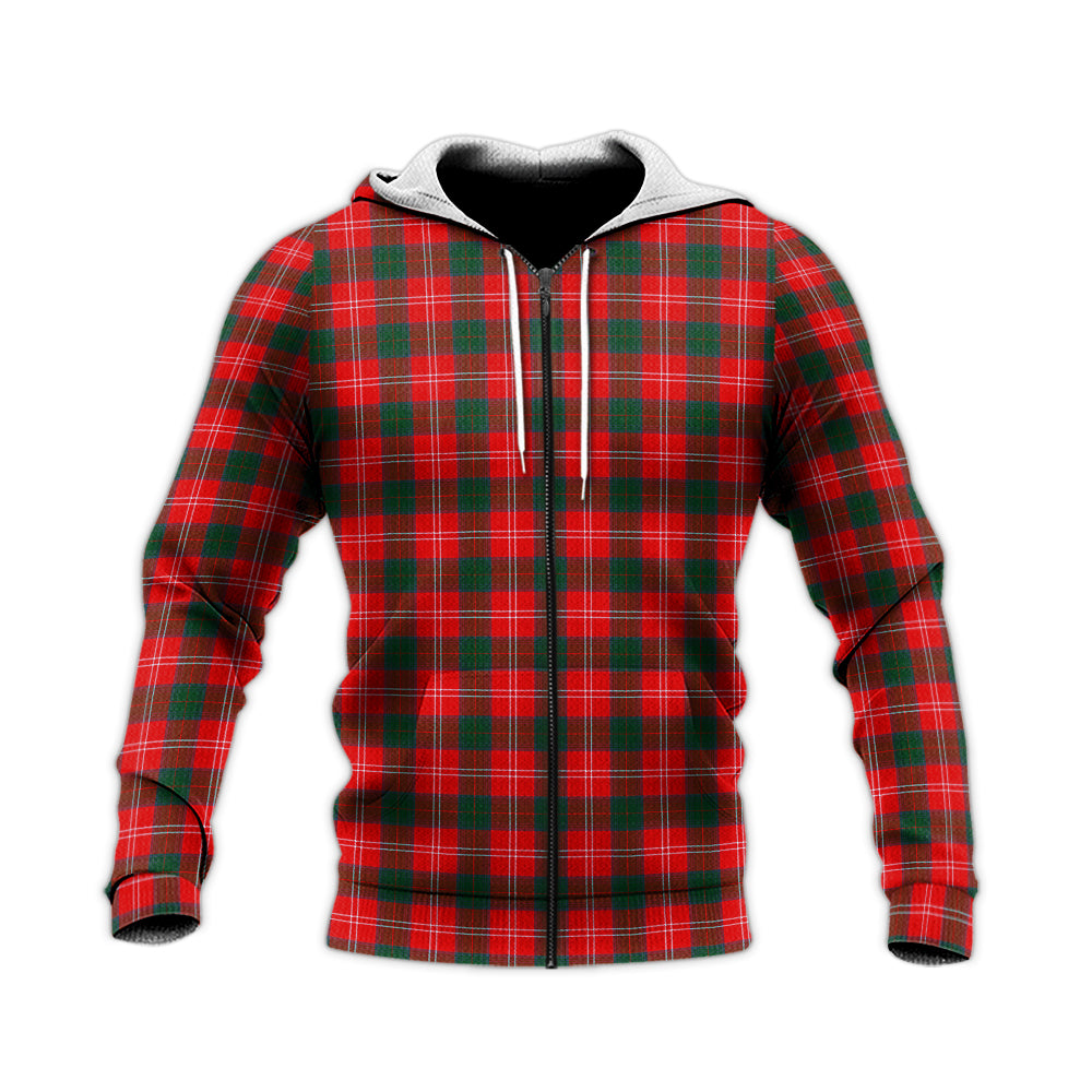Fenton Tartan Knitted Hoodie - Tartan Vibes Clothing