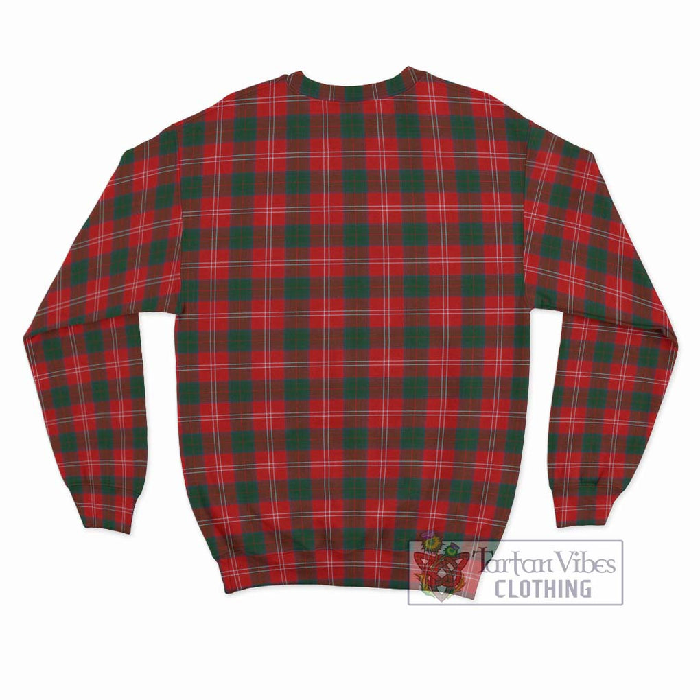 Fenton Tartan Sweatshirt with Family Crest DNA In Me Style - Tartan Vibes Clothing