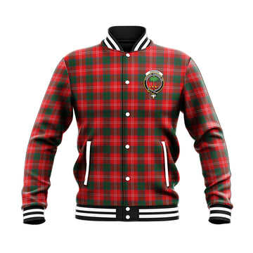 Fenton Tartan Baseball Jacket with Family Crest - Tartan Vibes Clothing