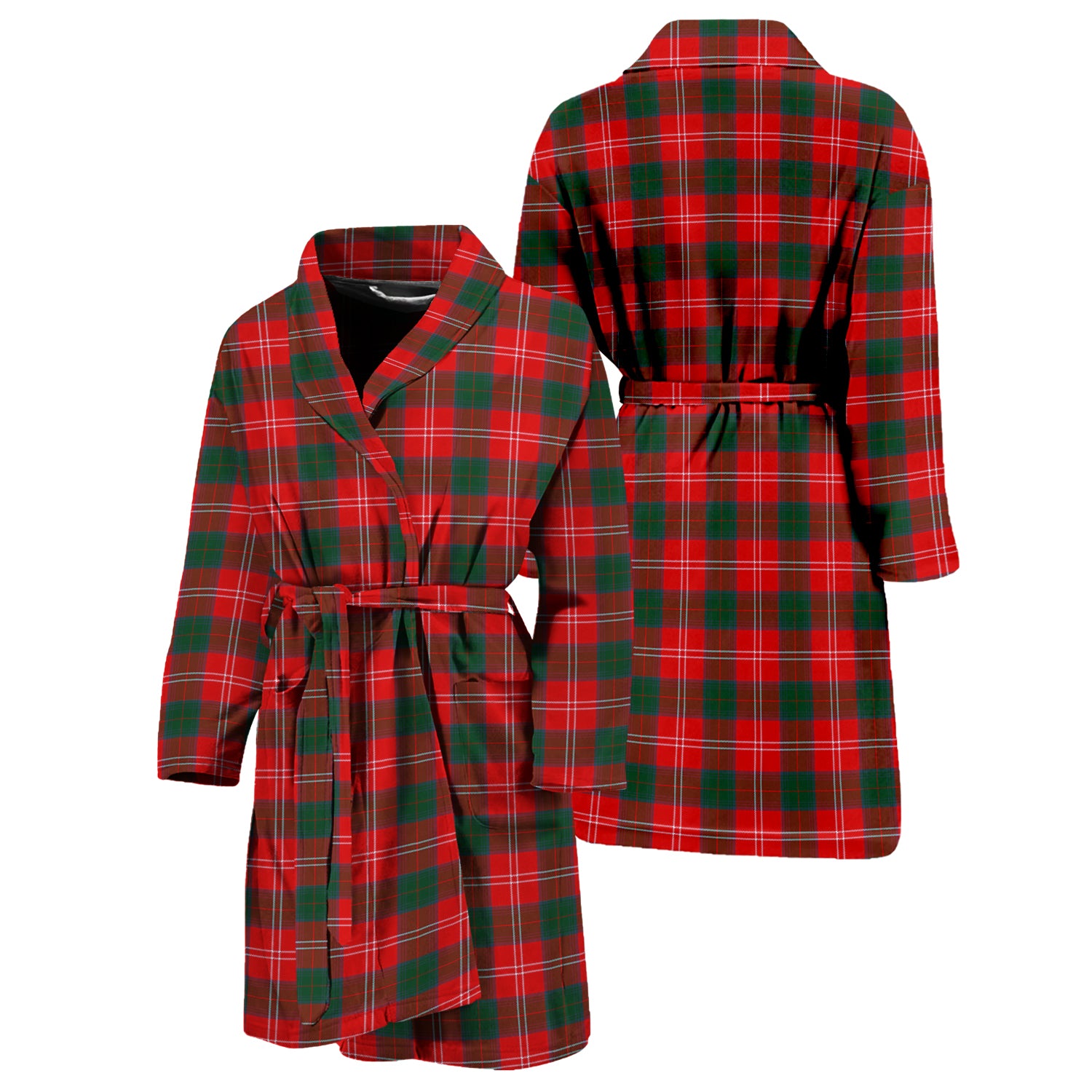 Fenton Tartan Bathrobe Unisex M - Tartan Vibes Clothing