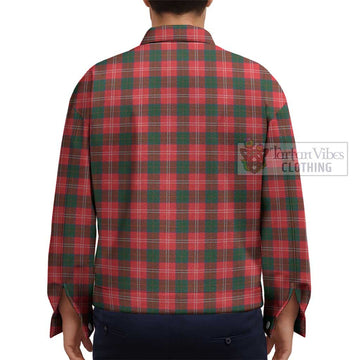 Fenton Tartan Unisex Lapel Cotton Jacket - Tartan Vibes Clothing
