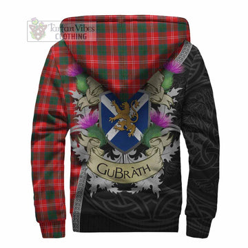 Fenton Tartan Family Crest Sherpa Hoodie Lion Rampant Royal Thistle Shield Celtic Inspired - Tartan Vibes Clothing