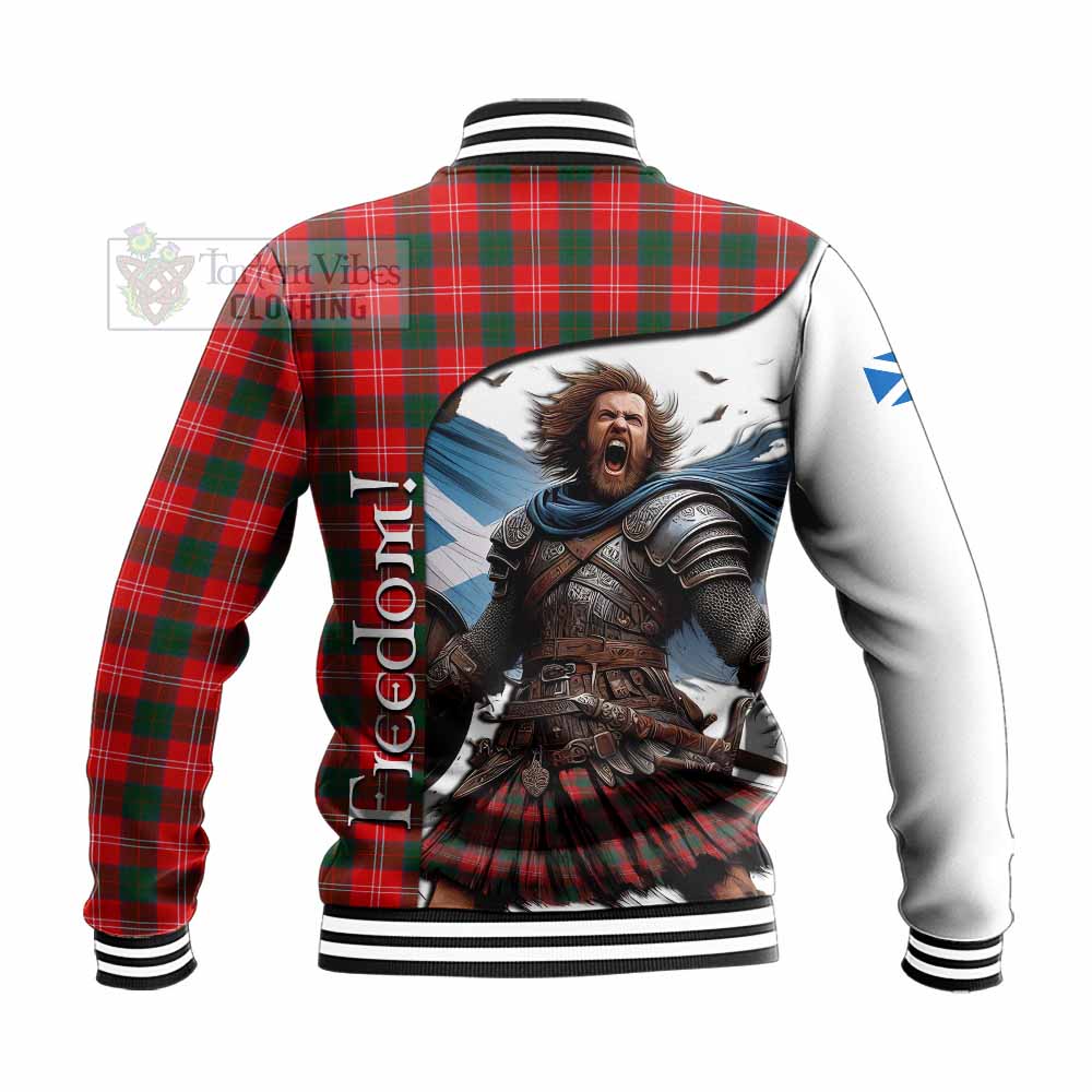 Fenton Crest Tartan Baseball Jacket Inspired by the Freedom of Scottish Warrior - Tartan Vibes Clothing
