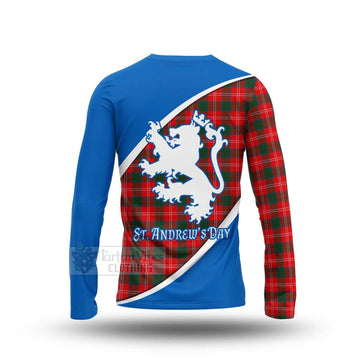 Fenton Family Crest Tartan Long Sleeve T-Shirt Celebrate Saint Andrew's Day in Style - Tartan Vibes Clothing