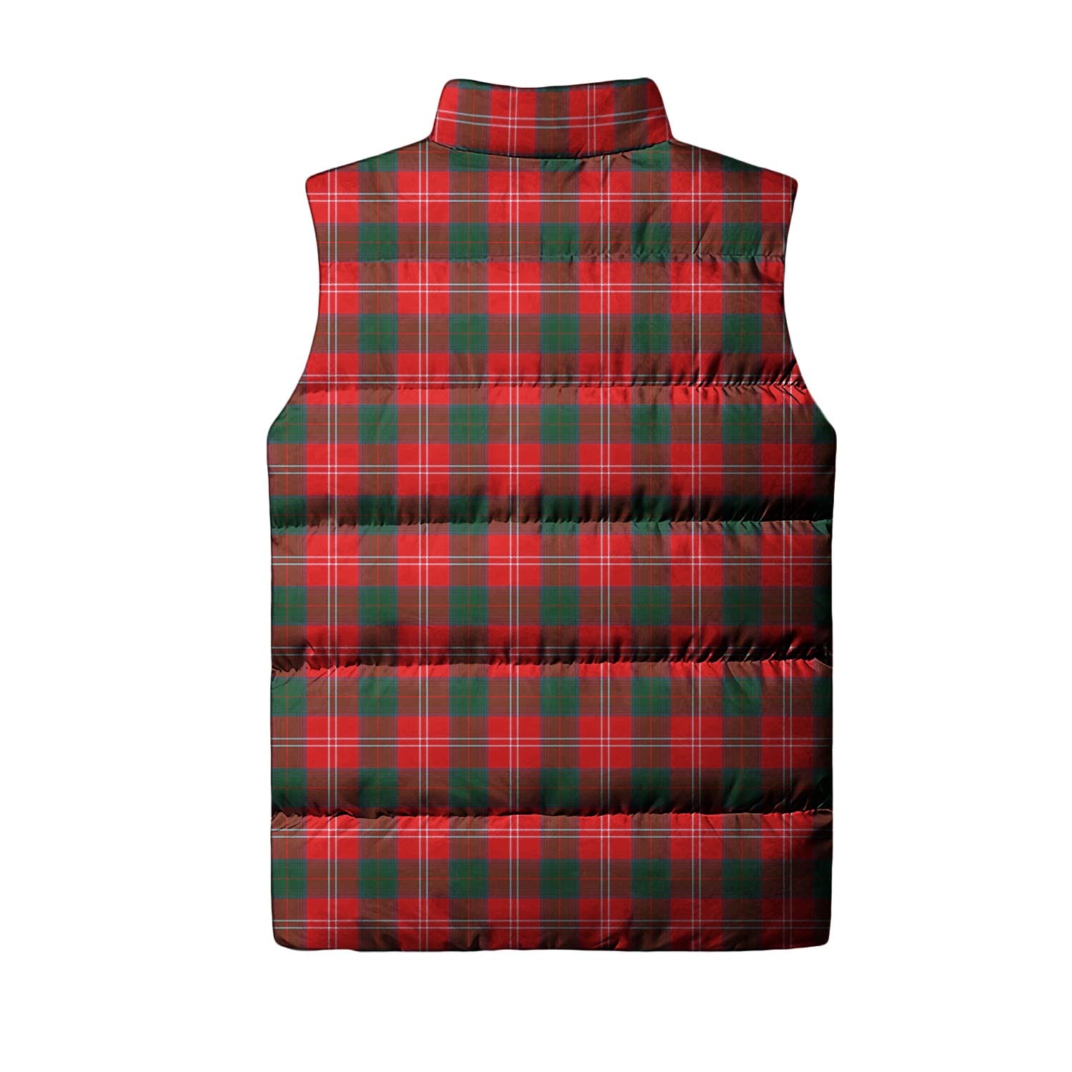 Fenton Tartan Sleeveless Puffer Jacket Unisex L - Tartan Vibes Clothing
