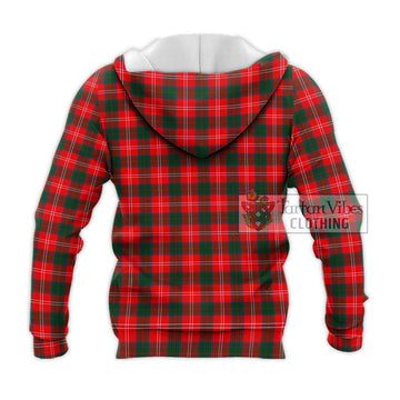 Fenton Tartan Knitted Hoodie with Family Crest DNA In Me Style - Tartan Vibes Clothing