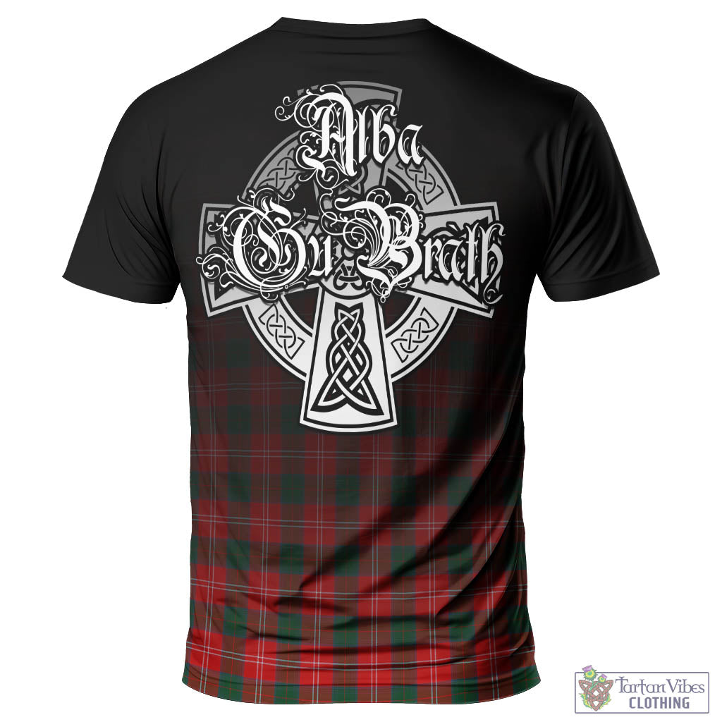Fenton Tartan T-Shirt Featuring Alba Gu Brath Family Crest Celtic Inspired - Tartan Vibes Clothing