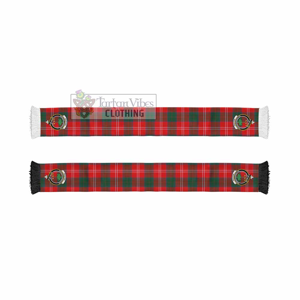 Fenton Tartan Ruffneck Scarf with Family Crest - Tartan Vibes Clothing
