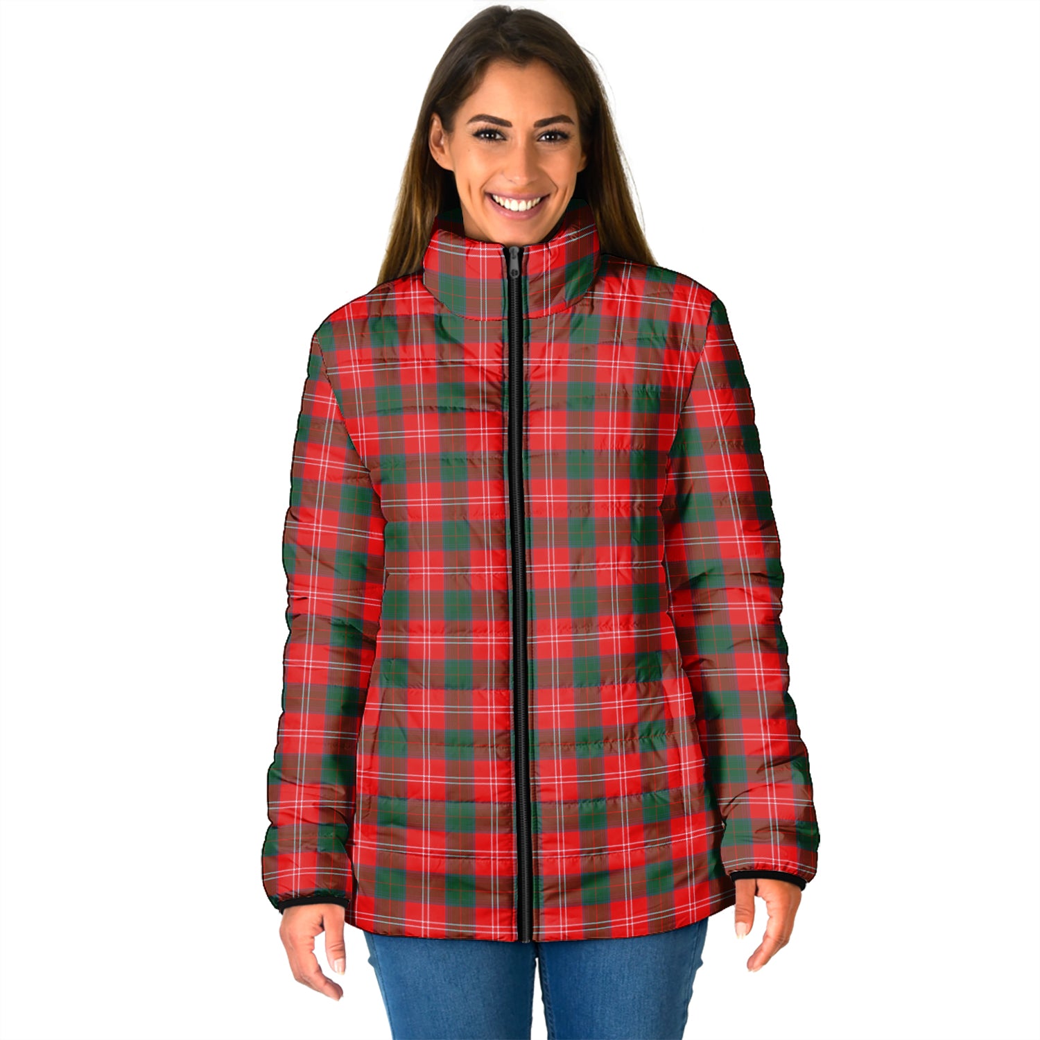 Fenton Tartan Padded Jacket - Tartan Vibes Clothing