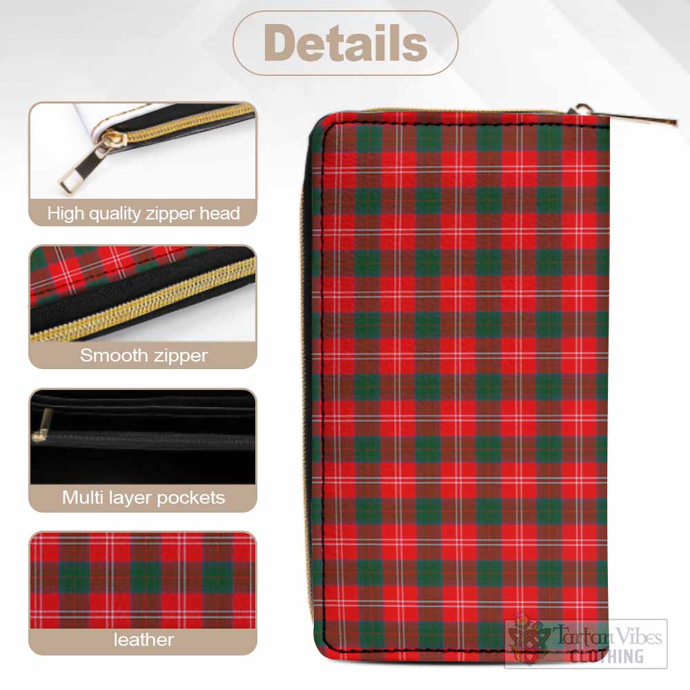 Fenton Tartan Women's Leather Wallet - Tartan Vibes Clothing