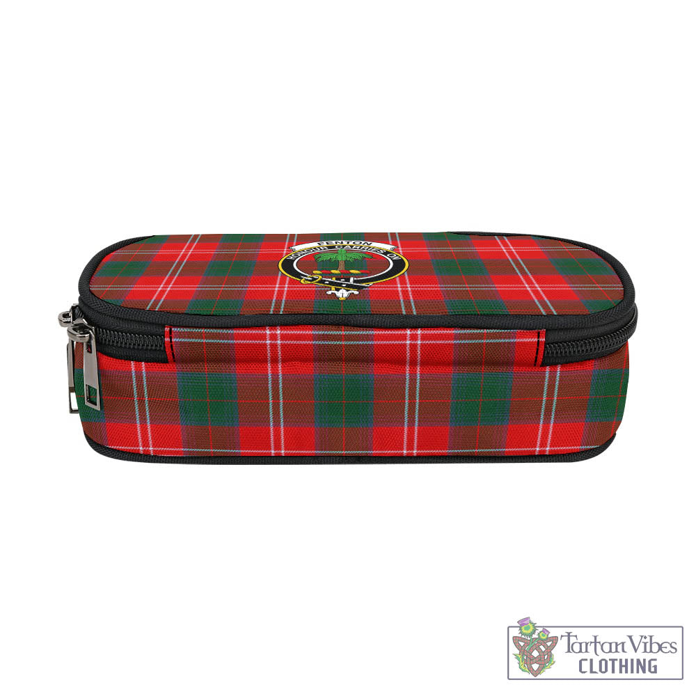 Fenton Tartan Pen and Pencil Case with Family Crest - Tartan Vibes Clothing