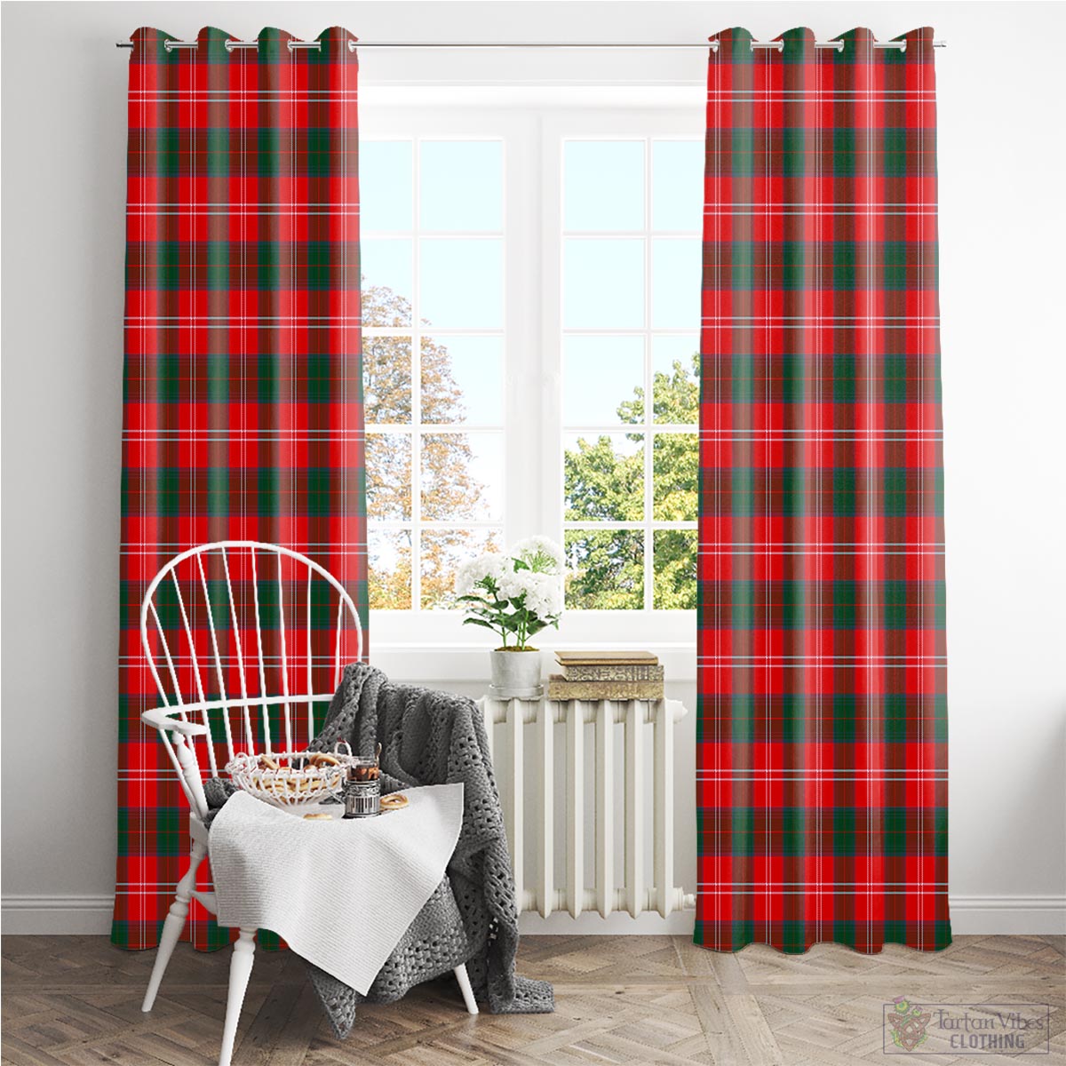 Fenton Tartan Window Curtain