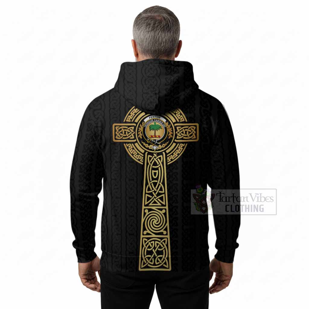 Fenton Clan Crest Hoodie with Celtic Tree of Life Inspired