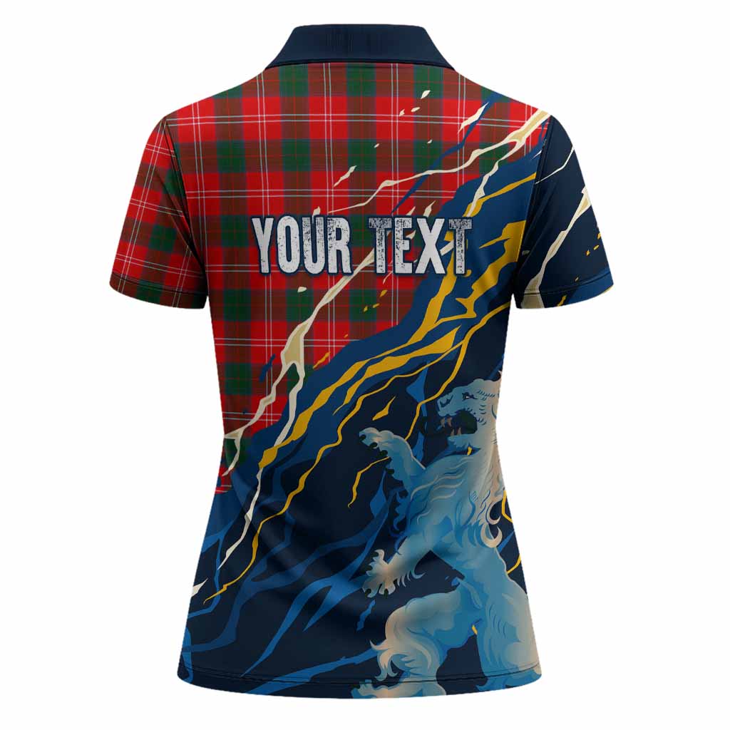 Fenton Scotland Tartan Women Polo Shirt WC2026 Football - We'll Be Coming