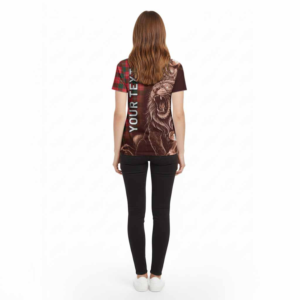 Fenton Tartan Cotton T-shirt Roaring Lion Heritage