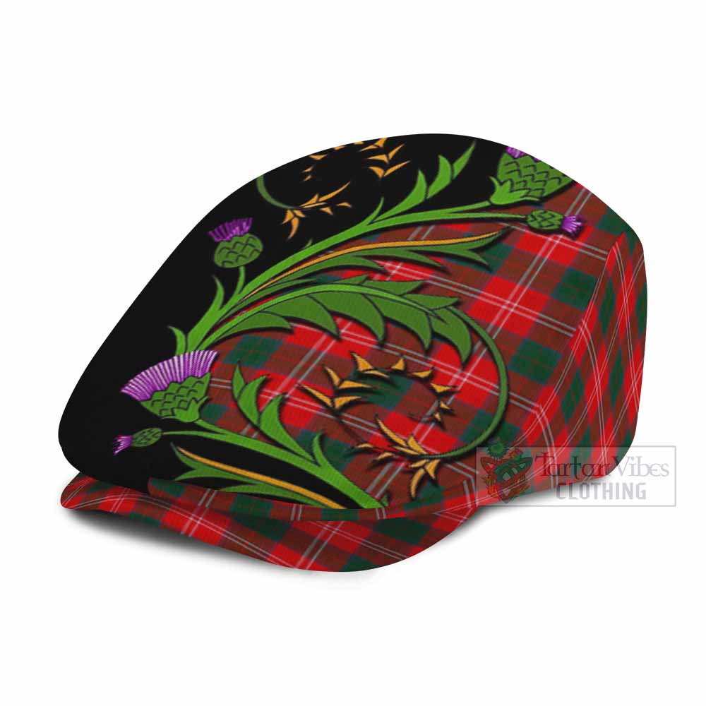 Fenton Tartan Flat Cap, Jeff Cap Scottish Thistle Pride Heritage Art
