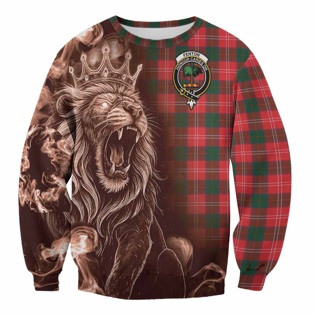 Fenton Tartan Sweatshirt Roaring Lion Heritage