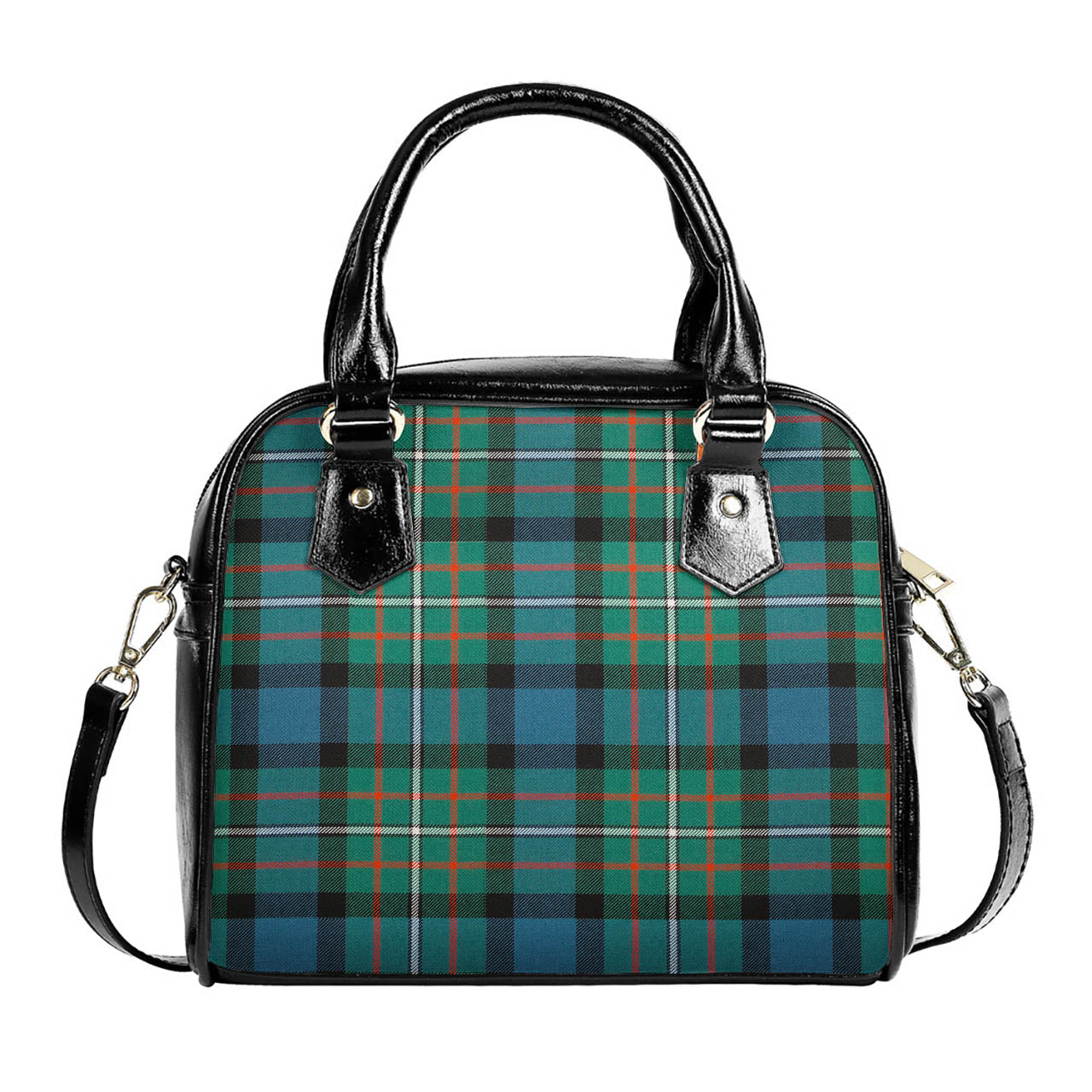 Ferguson Ancient Tartan Shoulder Handbags One Size 6*25*22 cm - Tartanvibesclothing