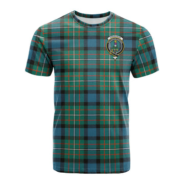 Ferguson (Fergusson) Tartan T-Shirt with Family Crest