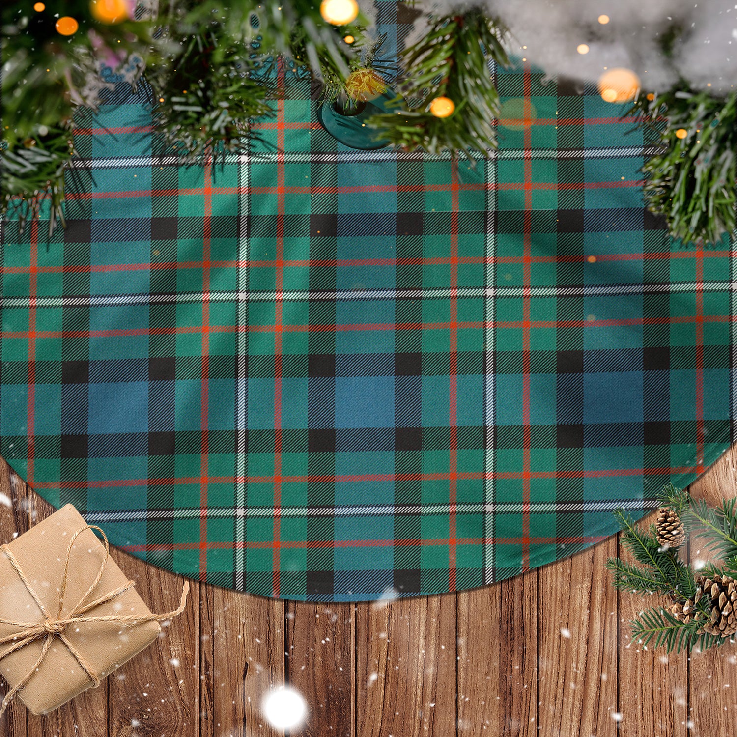 Ferguson (Fergusson) Tartan Christmas Tree Skirt - Tartan Vibes Clothing