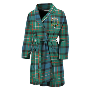 Ferguson (Fergusson) Tartan Bathrobe with Family Crest